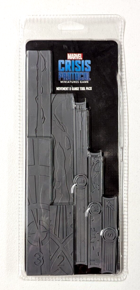 Marvel: Crisis Protocol - MOVEMENT & RANGE TOOL PACK - Sealed New
