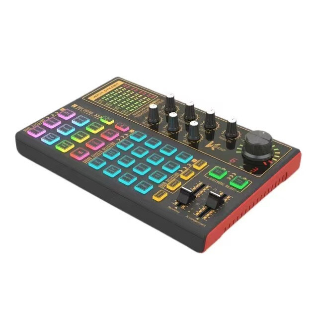 DJ Mixer Shaking Live Equipment Mobile Computer USB Multi-function Sound Card