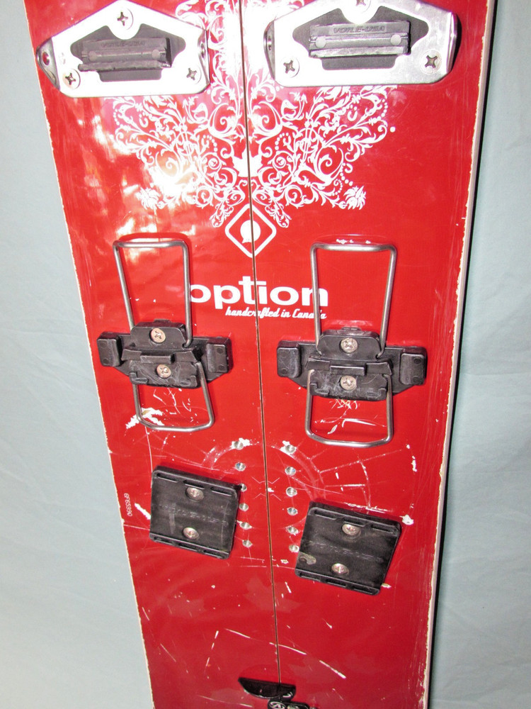 Option Free Plus SPLITBOARD snowboard 165cm with complete VOILE hardware kit! ~~