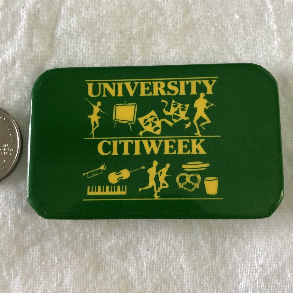 University Citiweek College Pinback Button #37583