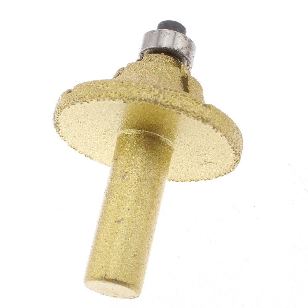 60 Grit 42mm Diamond BRAZED Wheel Router Bit