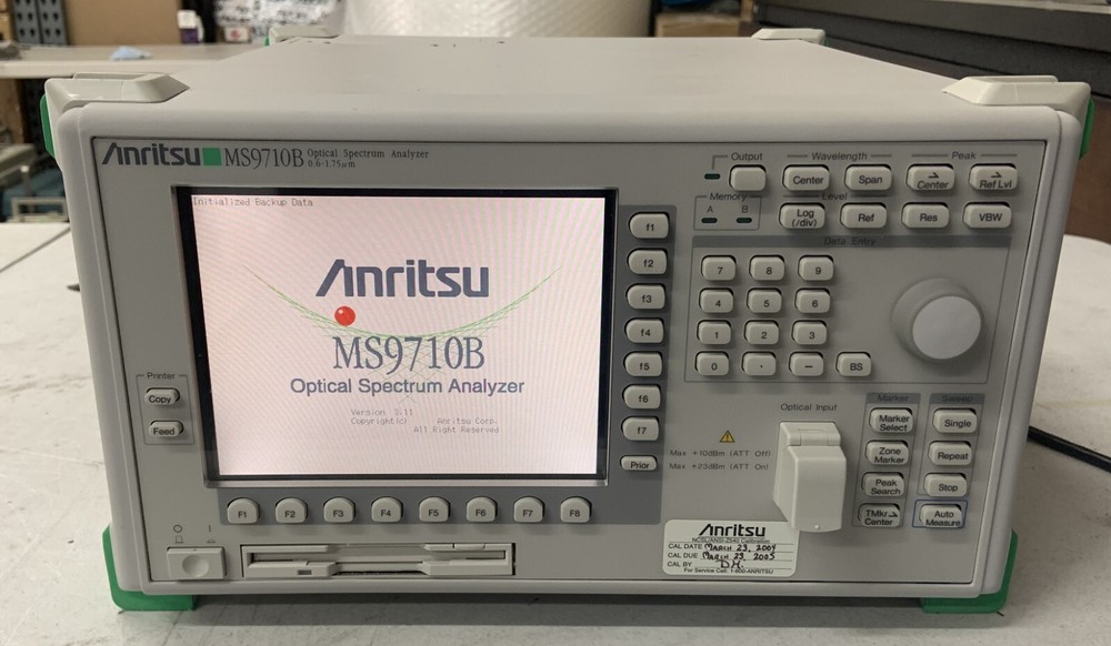 Anritsu MS9710B Optical Spectrum Analyzer