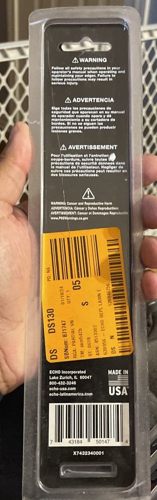 ECHO Genuine OEM Replacement Edger Blades, 69601552632