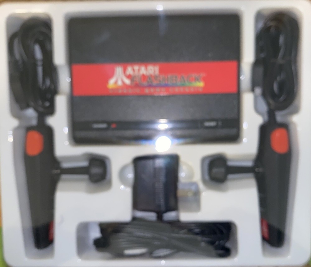 Atari Flashback classic game console, Black Console, New in Box