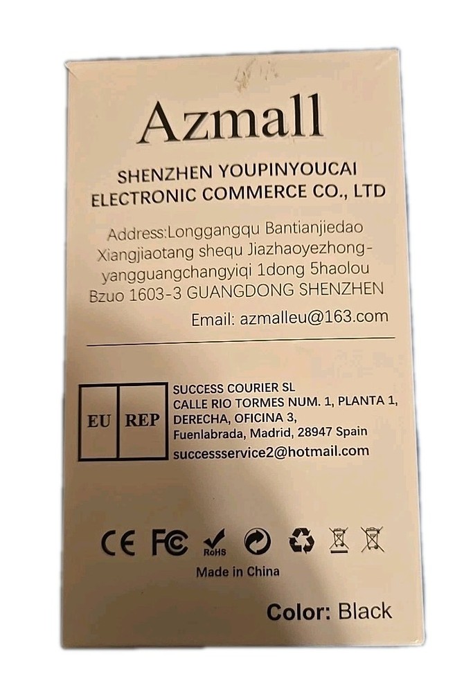 Azmall Wireless Mouse Black (New)