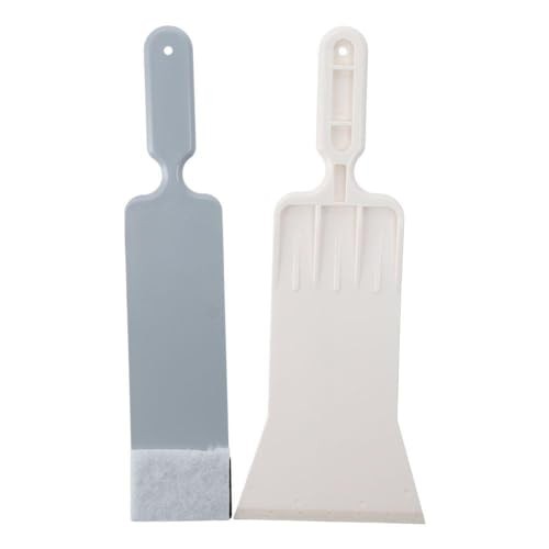 2 PCS Window Tint Tools Kit,with Long Handle Bulldozer Squeegee and Scrubber