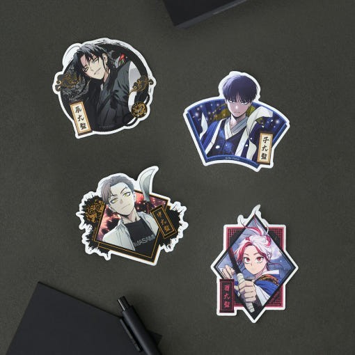 Webtoon MD [ Jakdu: Shaman's Blade 작두 ] Big Sticker Pack 빅 스티커 팩 (WTFRD366)