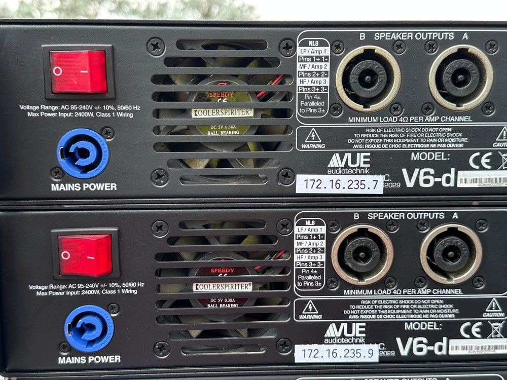 VUE Audiotechnik V6 Systems Engine (One) THS