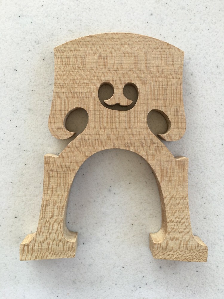 Old color Belgian 4/4 cello bridge