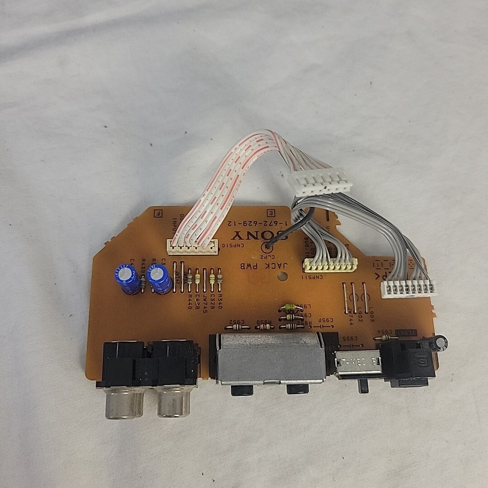Sony Mega Storage CDP-CX355 CD Player Part Input Jack Board