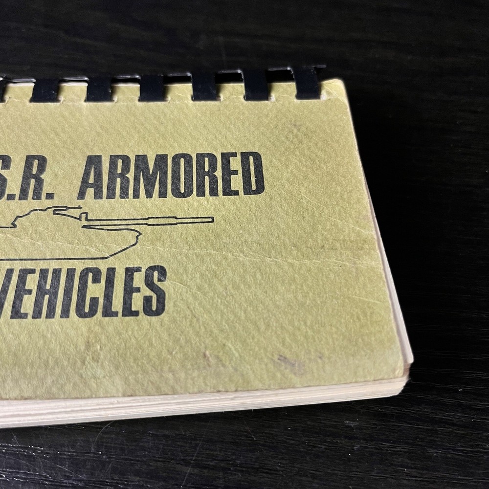 Soviet Armored & Tactial Vehicles Visual Reference Handbook 1985 I.D.Tech Inc