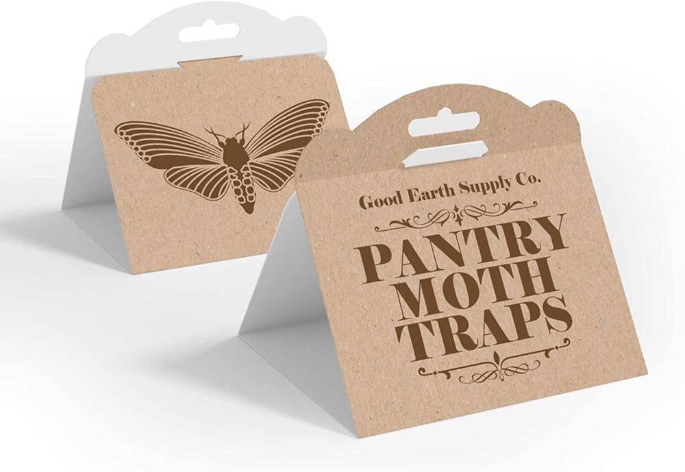 6 Pack Premium Pantry Moth Traps Eco Friendly with Pheromone Attractants