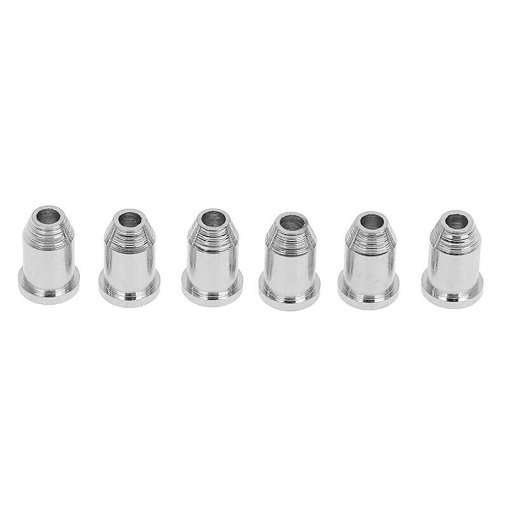 6x Guitar String Through Body Ferrule 1/4" String Ferrules Part for Telecaster