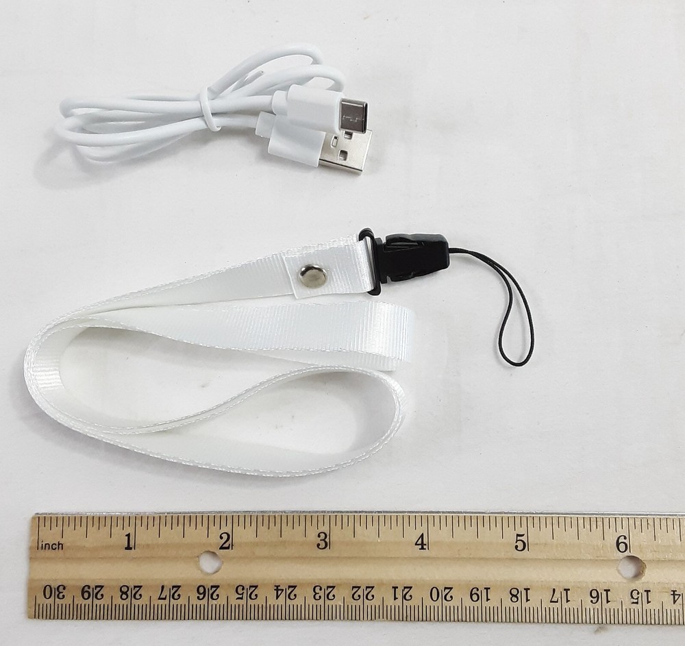 New, 1000x White Pocket Microscope For Kids w/2” Screen