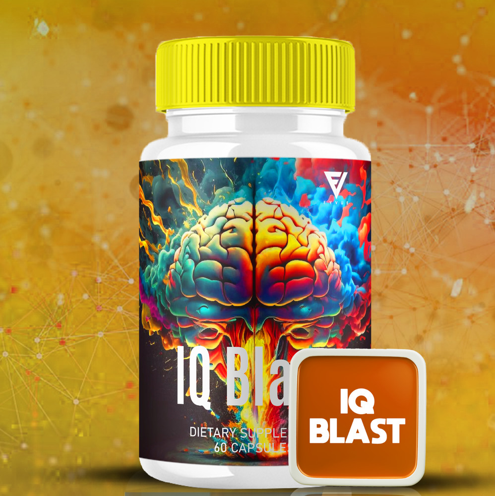 IQ Blast Pro Brain Pills IQ BlastPro Memory Supplement (60 Capsules)