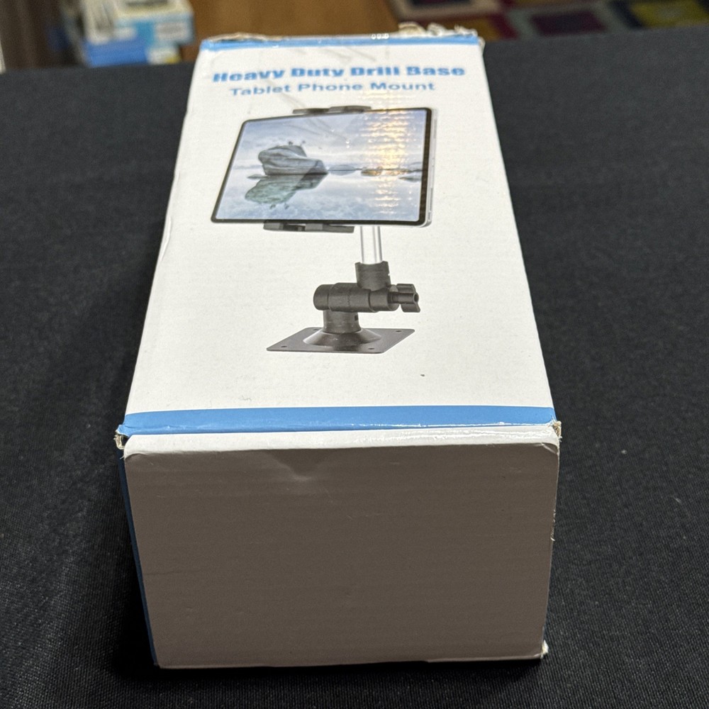 Heavy Duty Drill Base Tablet Phone Mount