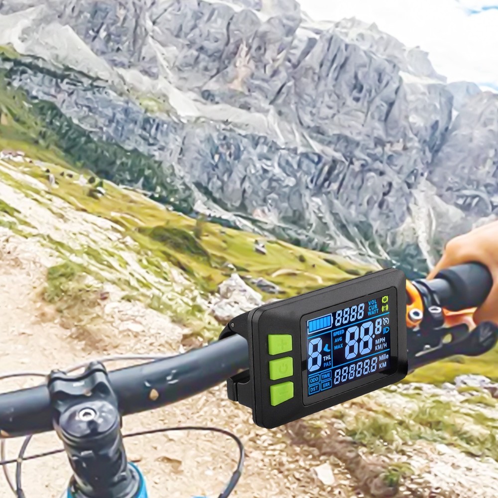 High Performance Electric Bicycle Color Screen Meter with Clear Data Output