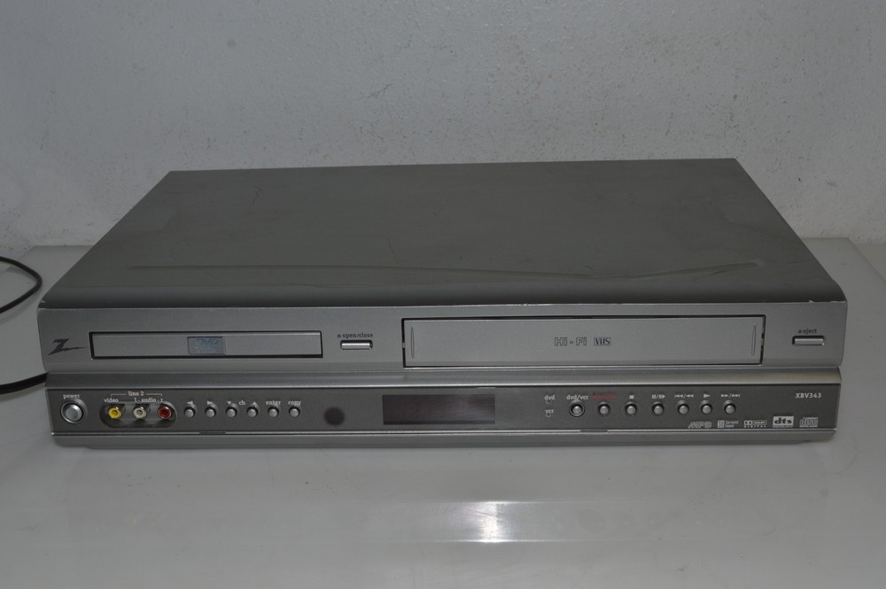 ^^ Zenith DVD/VCR VHS Combo Model XBV343  (LPX44)