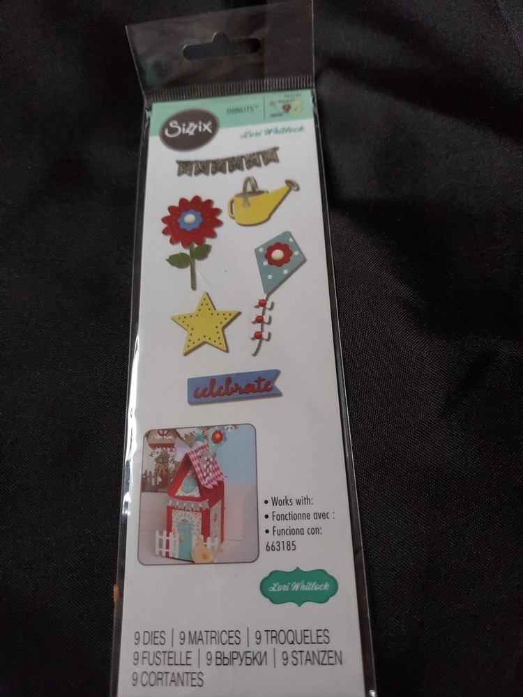 Sizzix Thinlits Summer Embellishments Die Set By Lori Whitlock