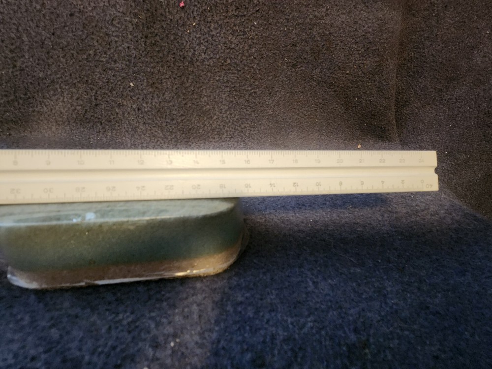 Vintage ALVIN No.111 U. S. ST'D Triangular Engineering Scale Ruler (1) Hardwood