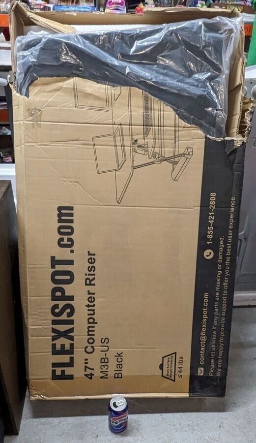 FlexiSpot Computer Riser Model M3-B Black Colour