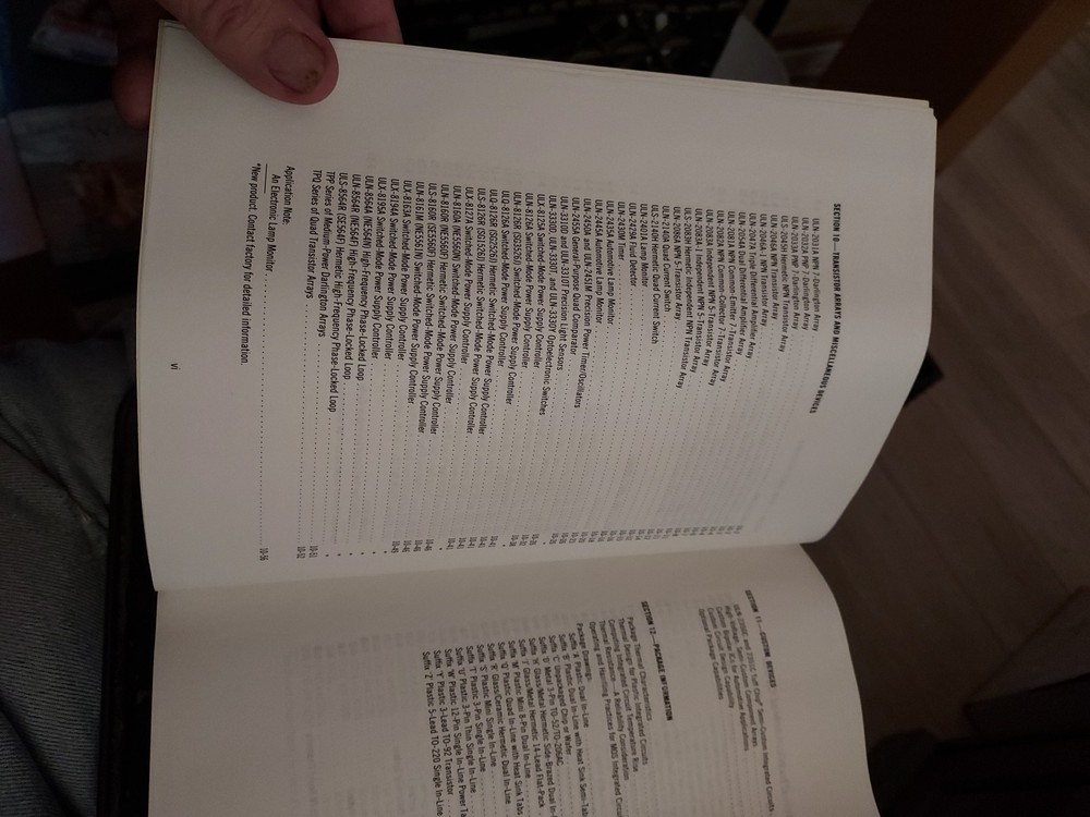 SPRAGUE INTEGRATED CIRCUITS DATA BOOK