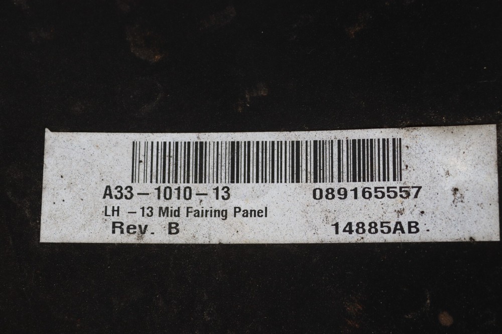 96-2010 KENWORTH T2000 LEFT DRIVER SLEEPER CAB MIDDLE FAIRING PANEL COVER OEM