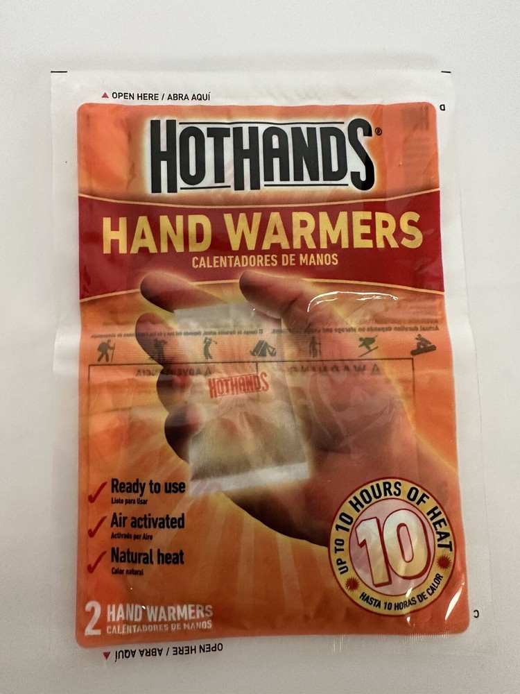 5 Hot Hands 2 Hand Warmers Ea Exp8/27