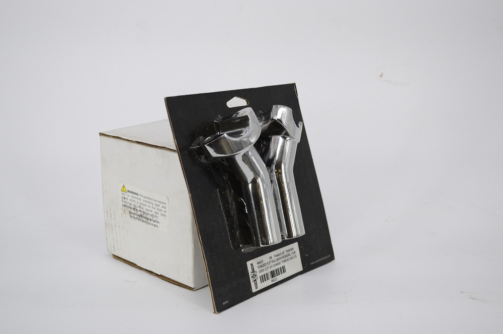 Custom Chrome 4.5" Rise Pullback Handlebar Top Riser Fits For 3.5"Riser Center