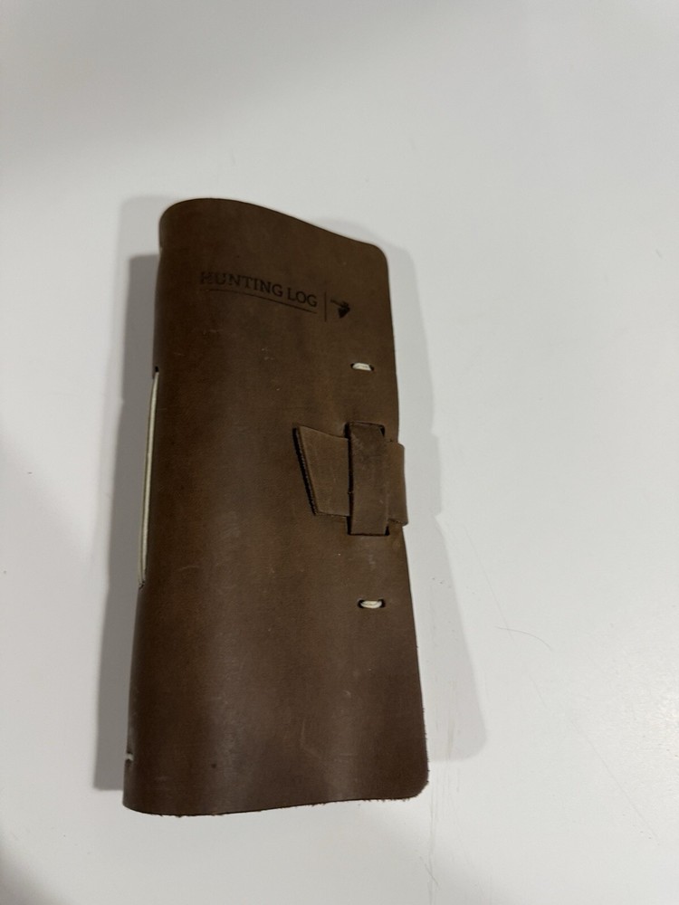Hunting Log Premium Leather Hand Made