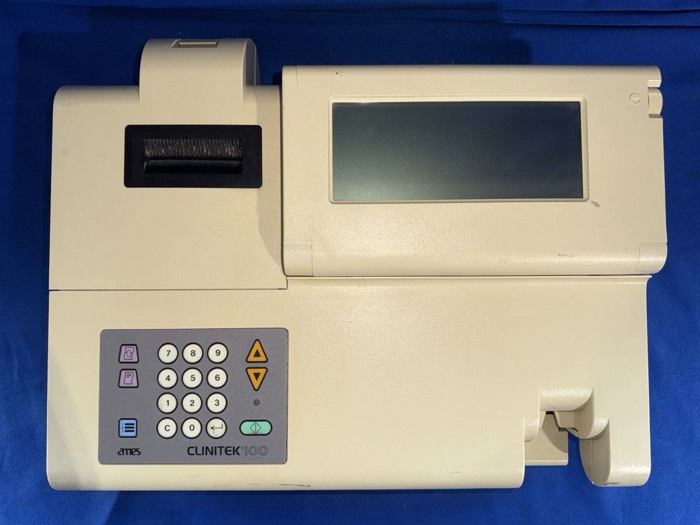Ames Clinitek 100 Analyzer Miles 5772 - Powers On - Not Intended for Use - Read