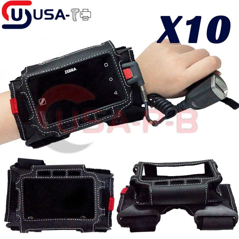 10PCS For Zebra WT6000 Wrist Mount Strap w/ Medium/Large Strap SG-NGWT-WMLCV-01