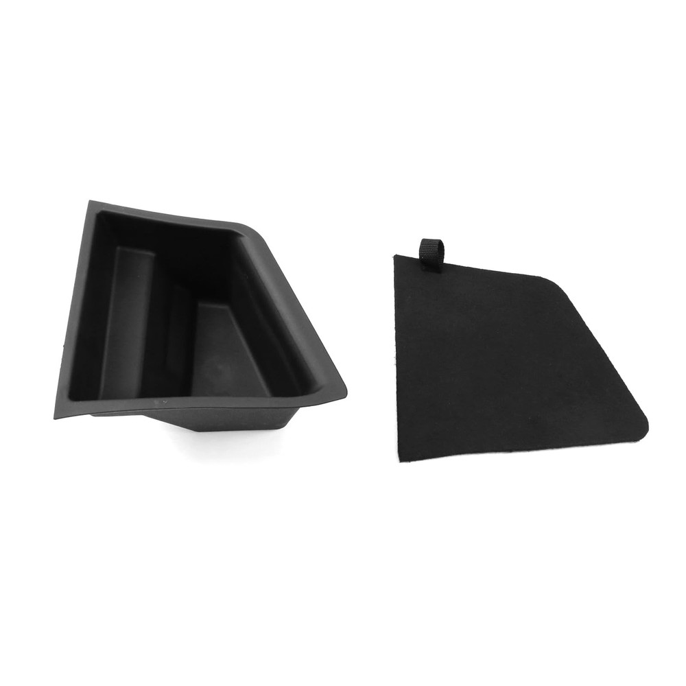 2020 - 2023 特斯拉 Model 3 Trunk Organizer 黑色 TPE ABS 2 件