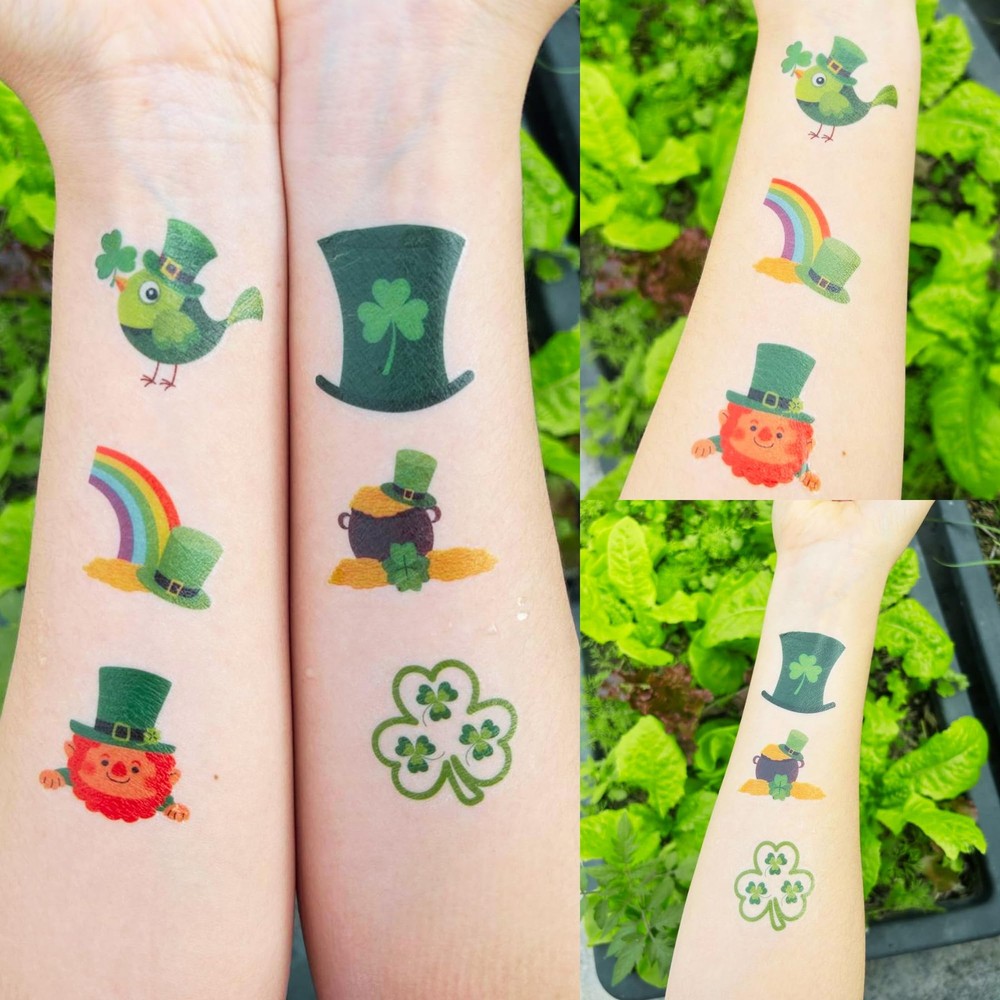 St Patricks Temporary Tattoos Day Medium, Patrick