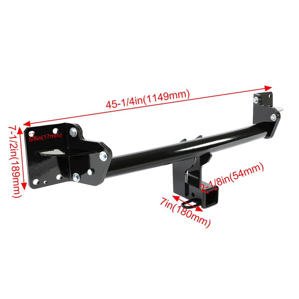 Class-3 Trailer Hitch Receiver Rear Bumper Tow Kit 2" for BMW X5 07-18 X6 14-19