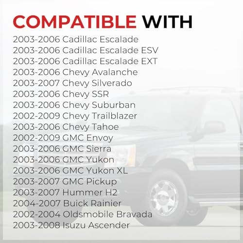 Multi-Function Combination Turn Signal Switch Compatible with 03-07 Silverado