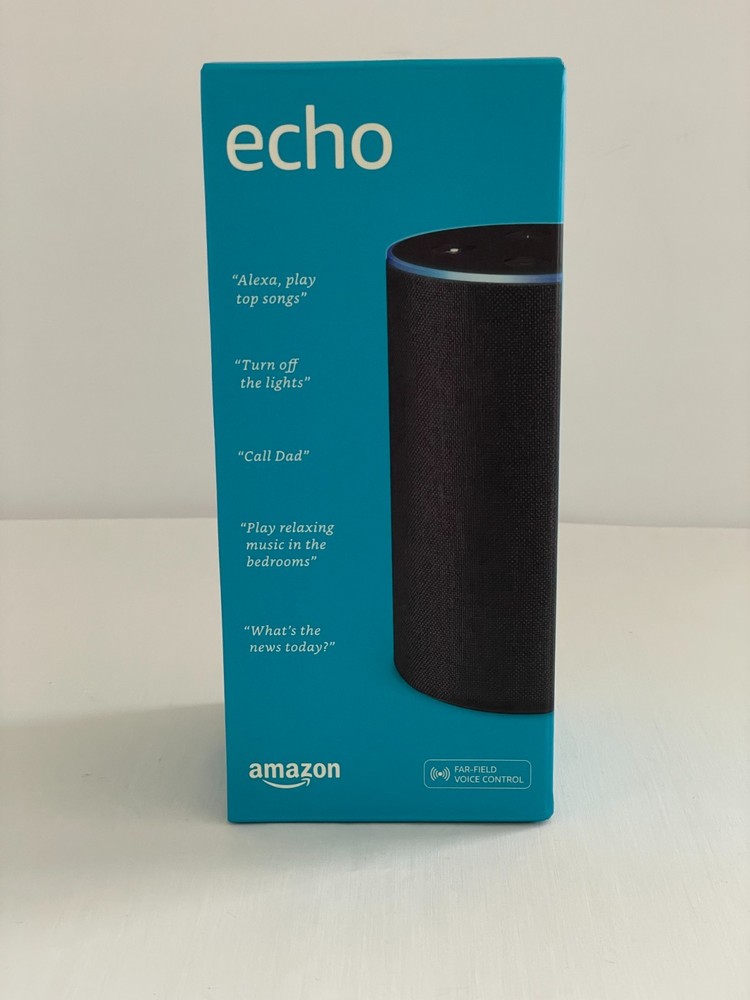 Amazon Echo 2nd generation Smart Assistant Speaker sealed box