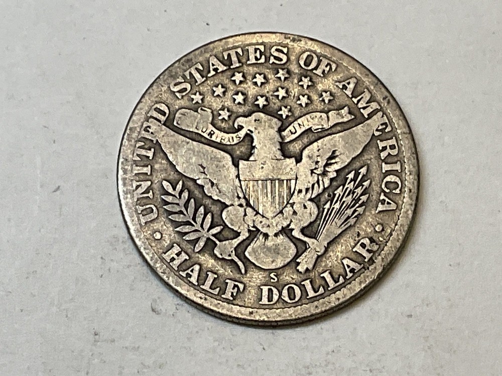 1912-S Barber Half