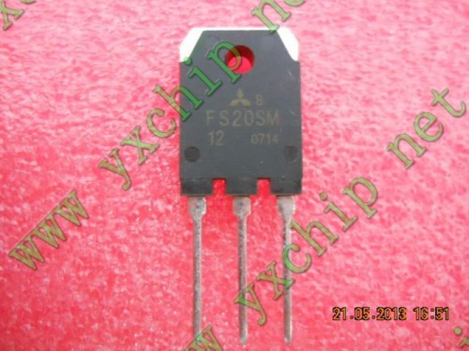 MIT FS20SM-12 TO-3P HIGH-SPEED SWITCHING USE