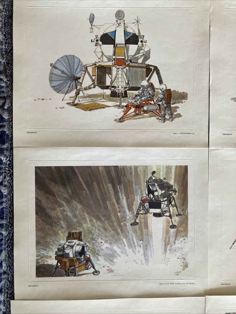 Grumman Apollo Program Lunar Module Derivatives:Future Space Missions-12 Of 13
