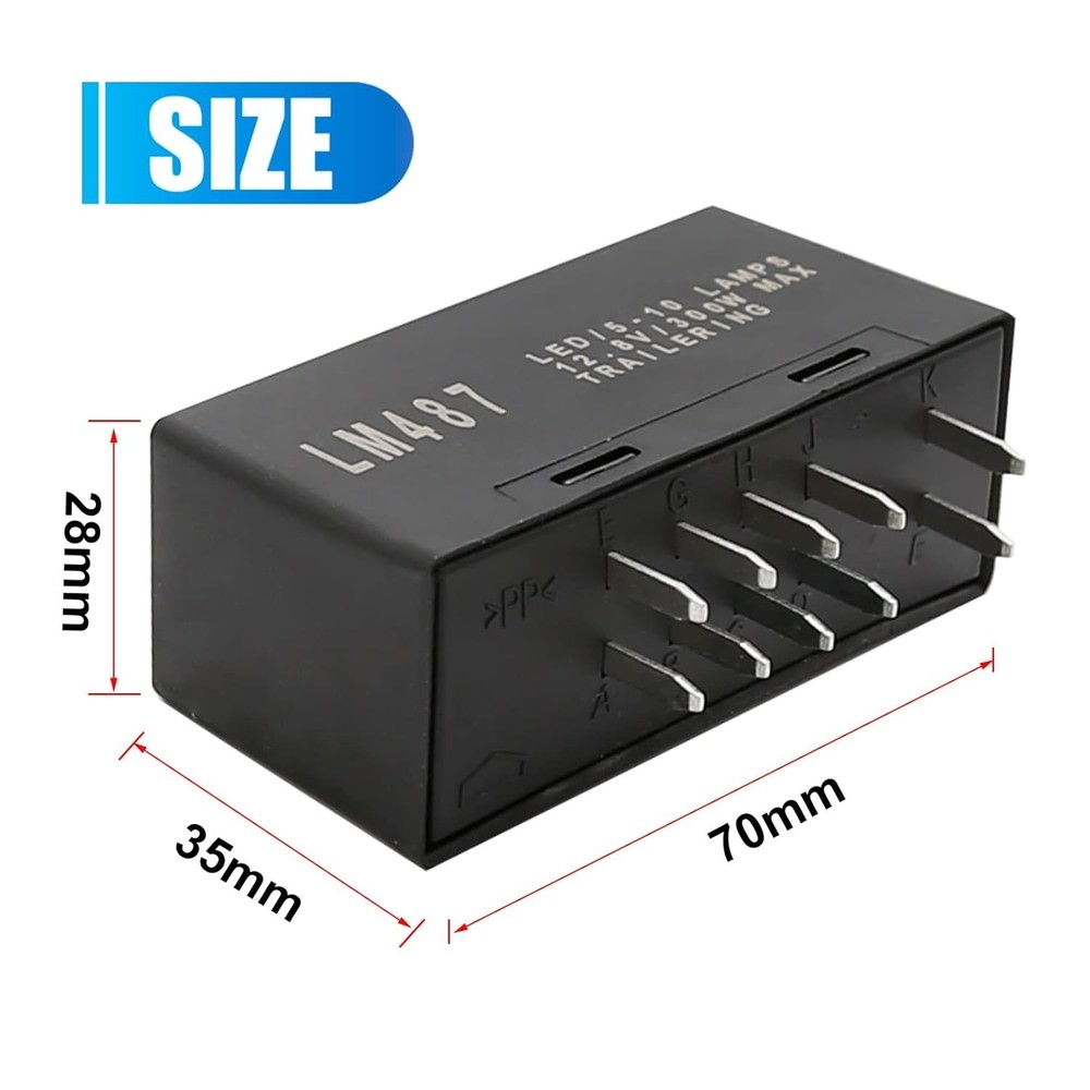 10383321 LED Flasher Relay Fix Hyperflash for GM Vehicles