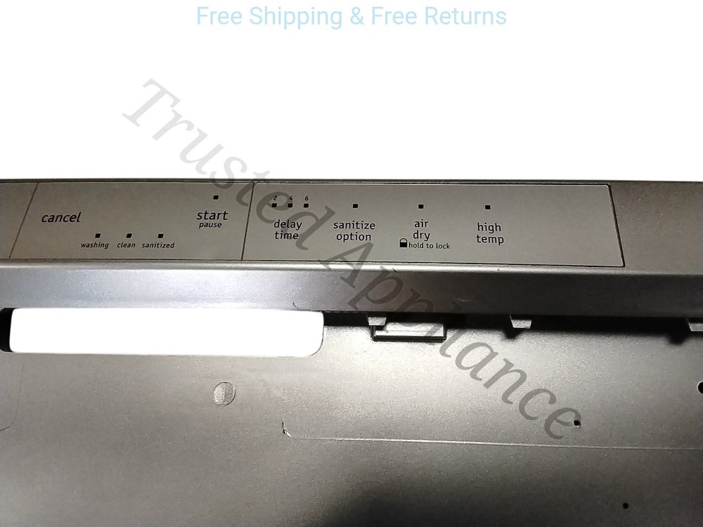 OEM Dishwasher Control Panel A01533503B GREY