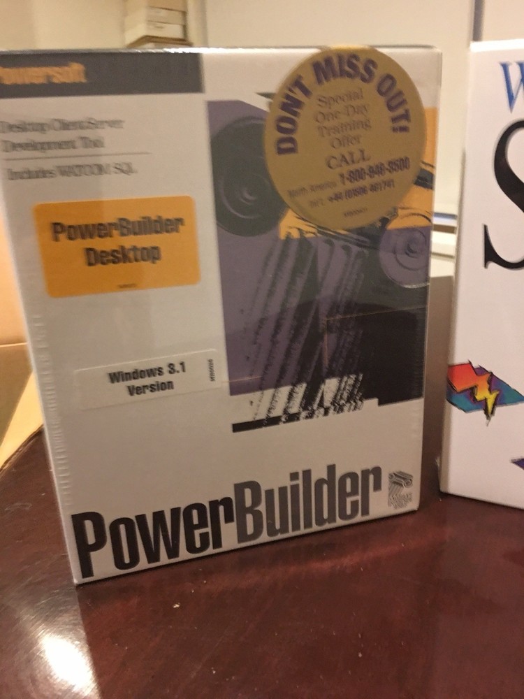 NEW UNUSED $25,000 Powerbuilder Development Kit With Sql, Viewer, And ERwin/ERX.