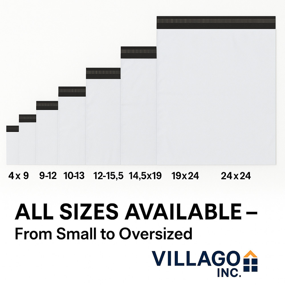 Shipping Poly Mailers – 2.5 MIL Self Seal Bags – Multi Sizes & Quantities