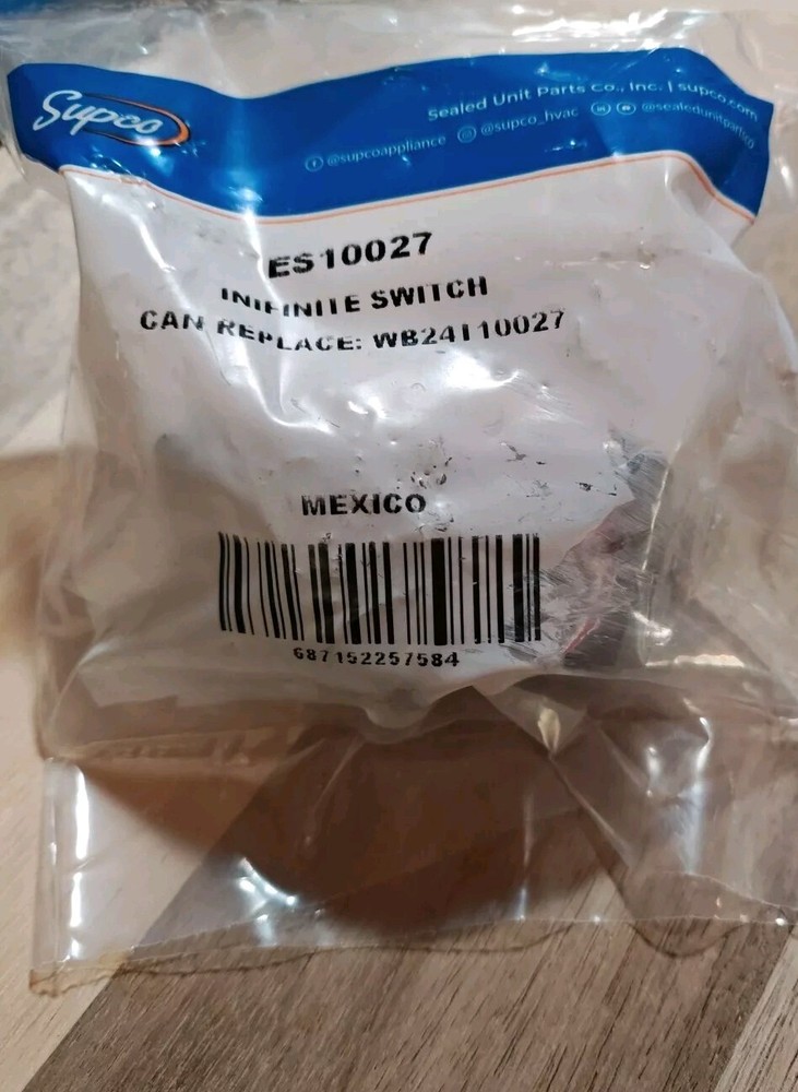SUPCO ES10027 Infinite Switch