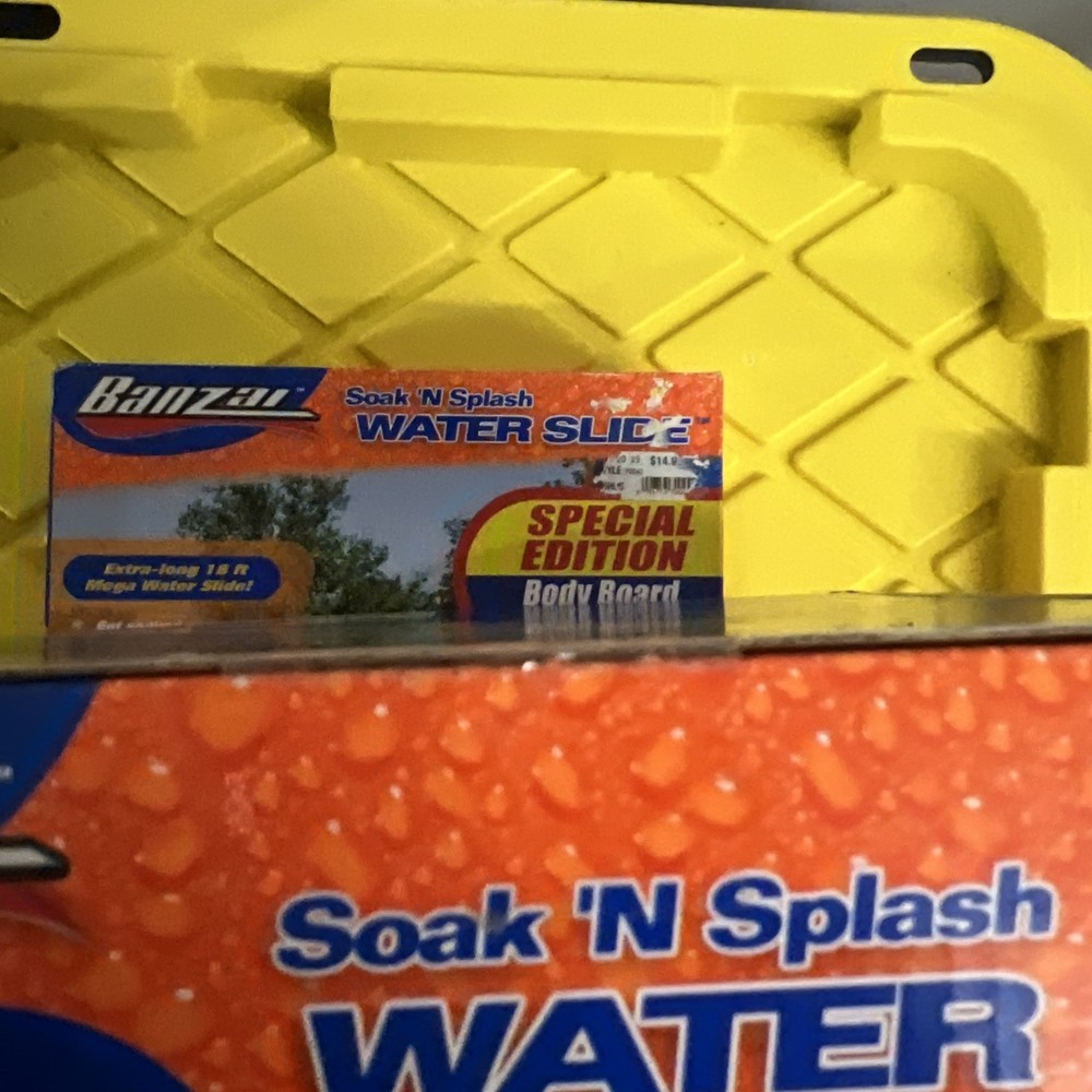 Banzai Speed Blast Water Slide NIB 18ft.