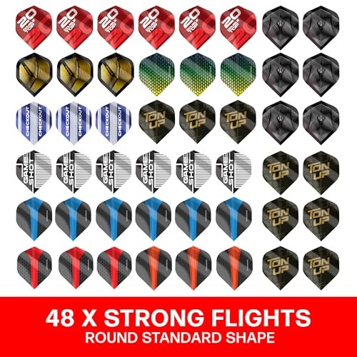 210pc Darts Accessories Set - Amazing Bundle Includes Dart Stems, Dart