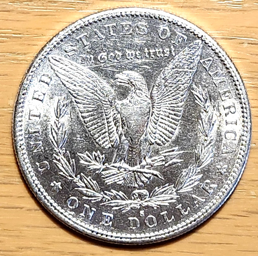 1885 S MORGAN 90% SILVER