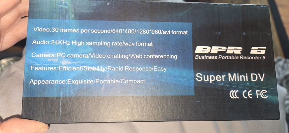 BPR 6 Business Portable Recorder 6