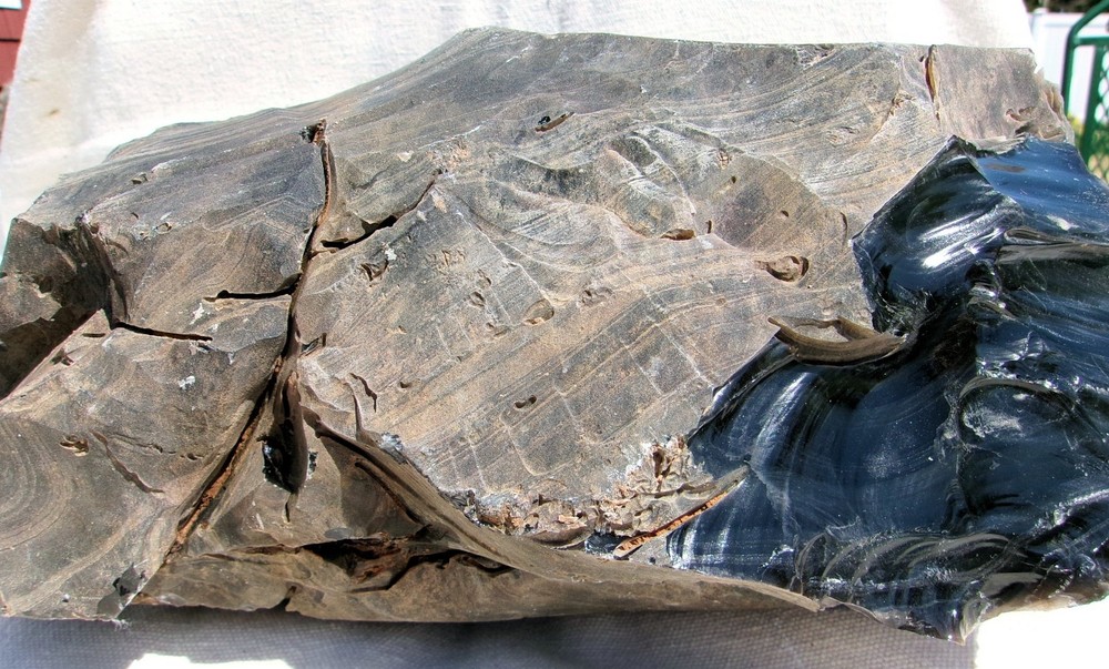 Rainbow Obsidian Lapidary Rough for Cabbing 39.15 Lbs. Mexico